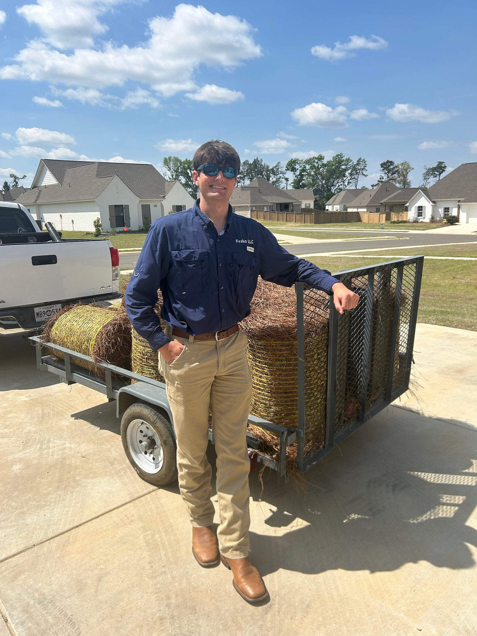 John Fesko, owner of Mississippi Landscape and Hardscape